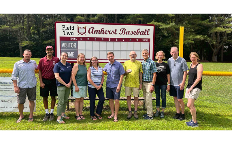 New scoreboards at Mill River